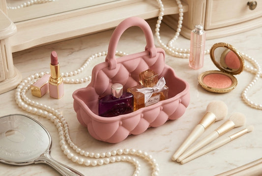 Gesteppte Taschen-Organizer – Parfüm-, Schmuck- & Accessoires-Halter