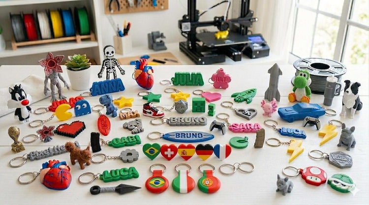 3D-Schlüsselanhänger
