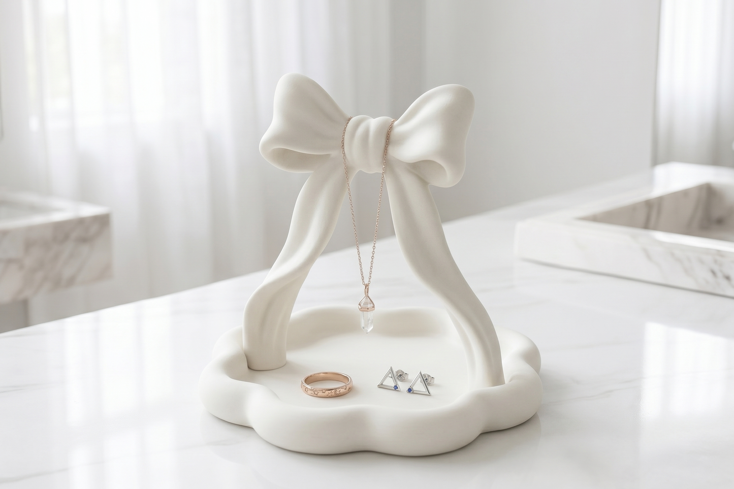 Schleife Organizer – Schmuck & Schlüsselhalter