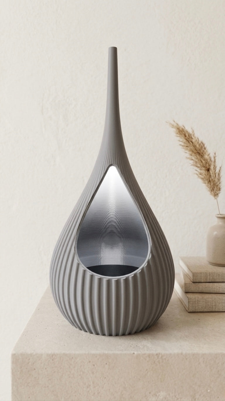 Tropfenförmige Tischlampe