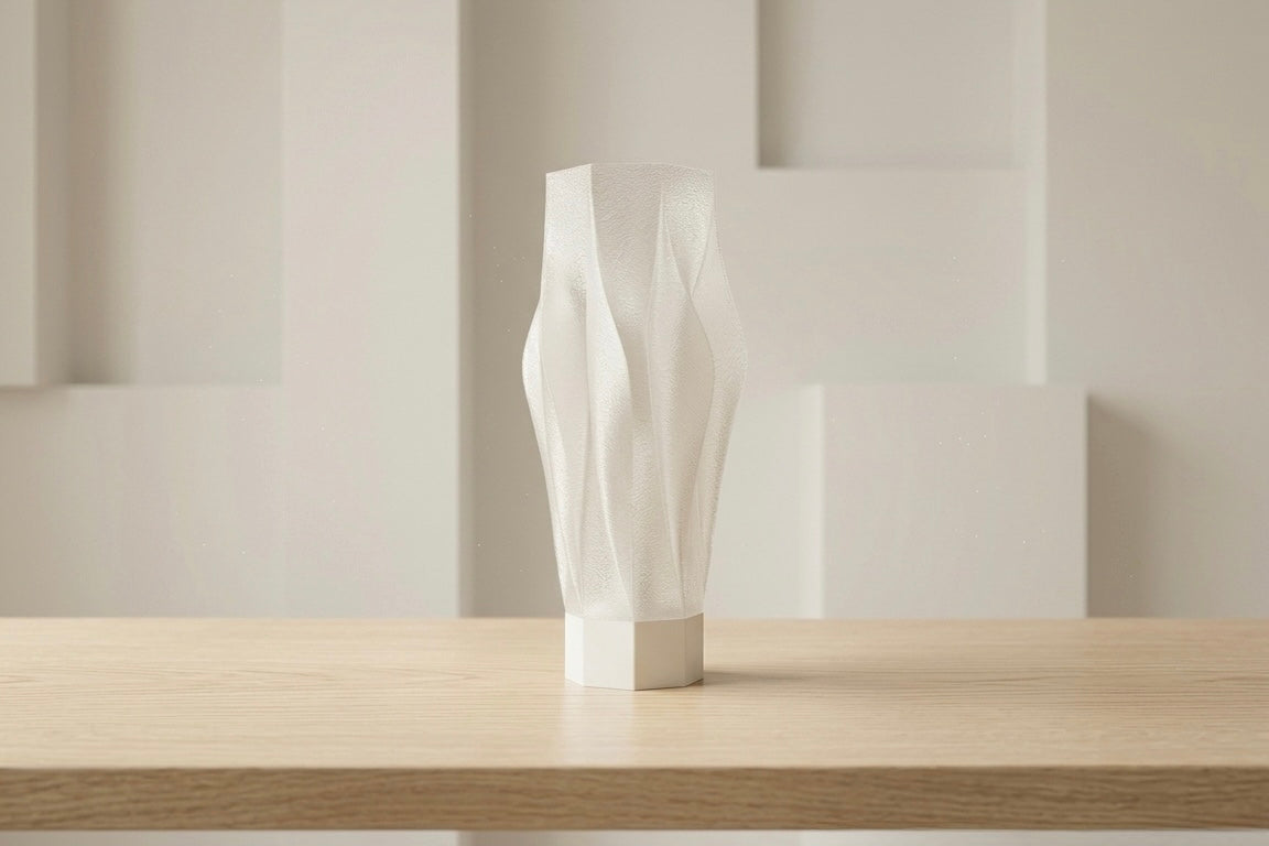 Design-Tischlampe aus Kristall