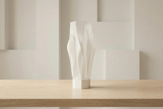Design-Tischlampe aus Kristall