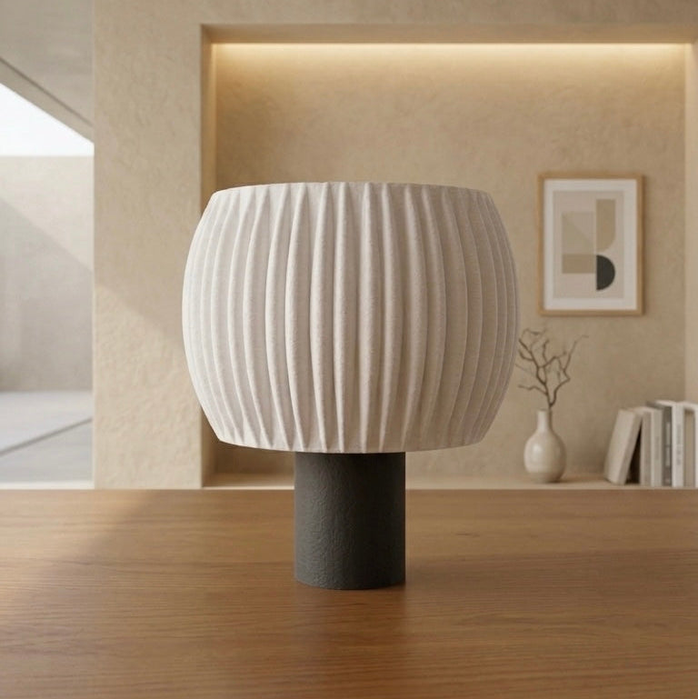 Moderne Tischlampe | Skulpturales Design | LED Inklusive