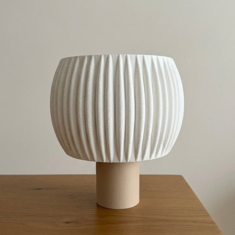 Moderne Tischlampe | Skulpturales Design | LED Inklusive