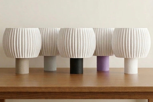 Moderne Tischlampe | Skulpturales Design | LED Inklusive