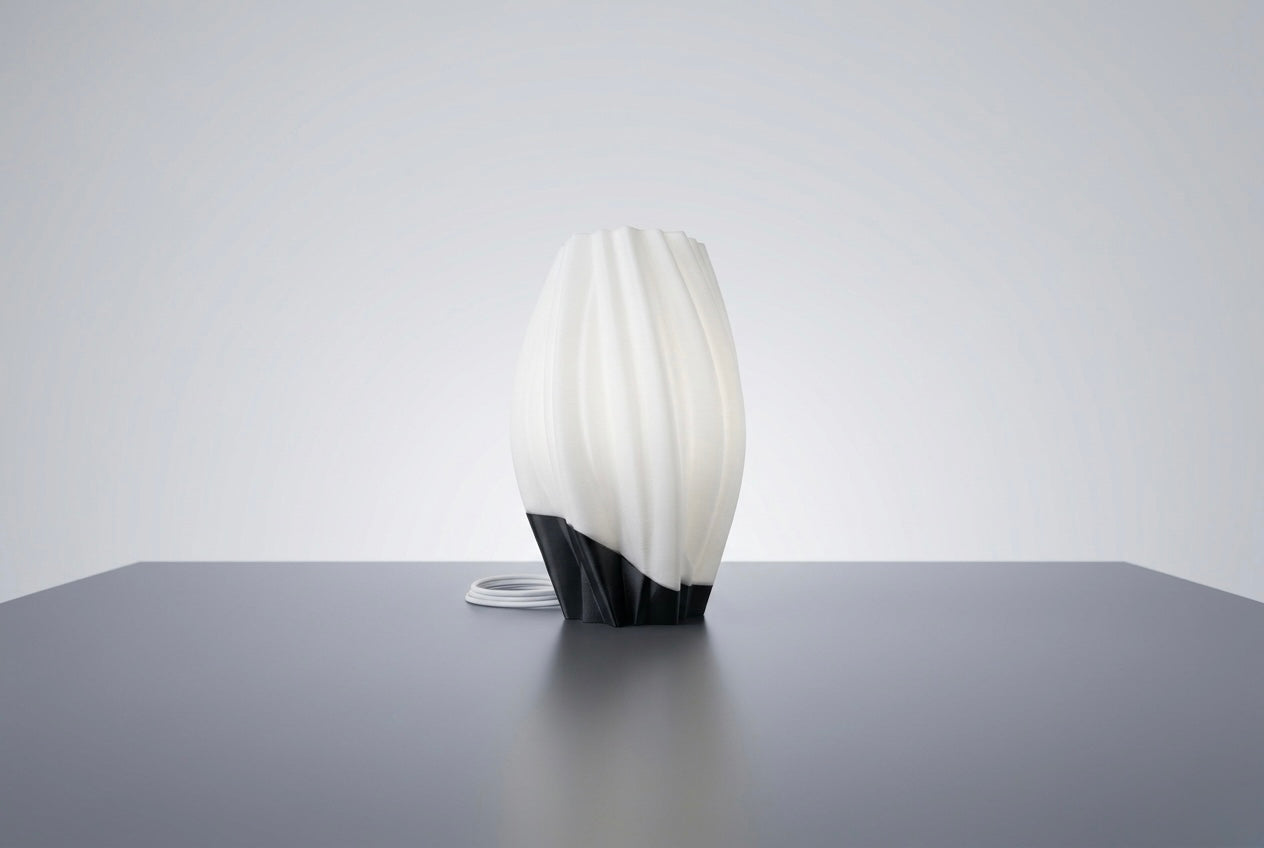 Wellen-Tischlampe