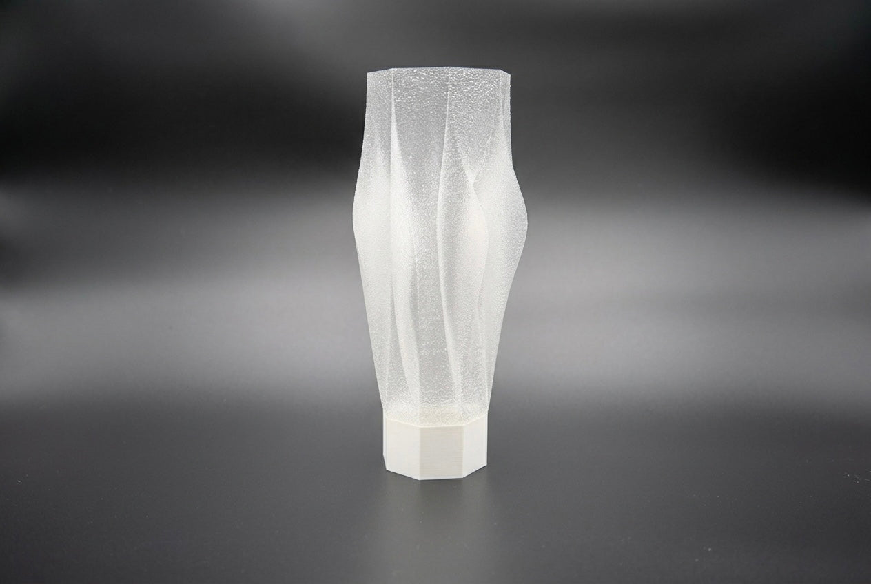 Design-Tischlampe aus Kristall